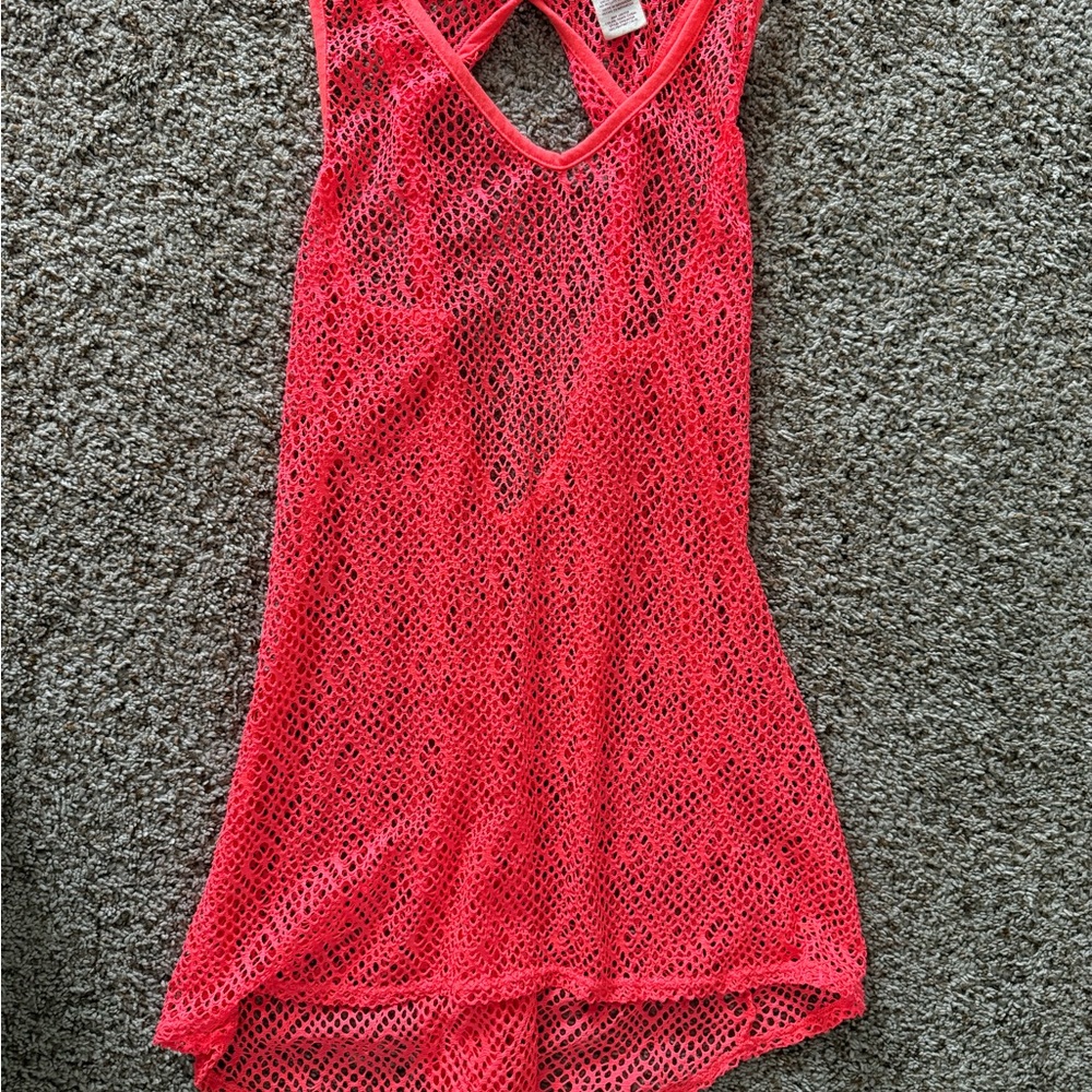 OP Coral Mesh Swim Cover-Up